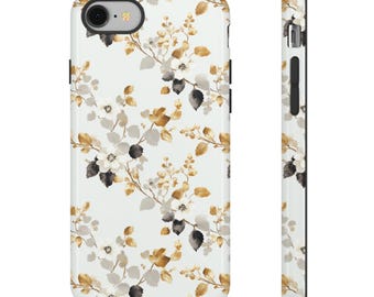 Floral Phone Case - Elegant Tough Cases for Protection and Style, Gift for Her, Summer Vibes, Nature Lover, Unique Design