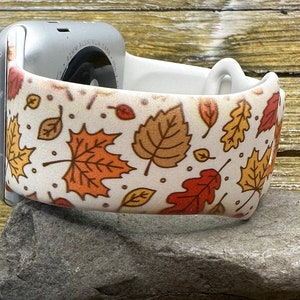Fall leaves watch band for apple autumn hello fall leaves pumpkin 20 22 38 40 41 42 44 45 49mm autumn floral flowers