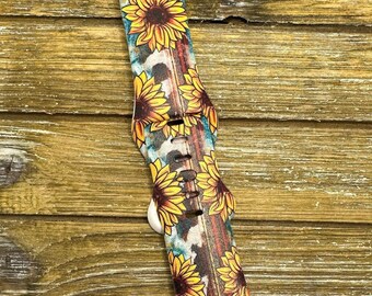 Summer floral watch band for apple watch samsung  watch strap 38mm 40mm 41mm 42mm, 44mm, 45mm 49mm best gift