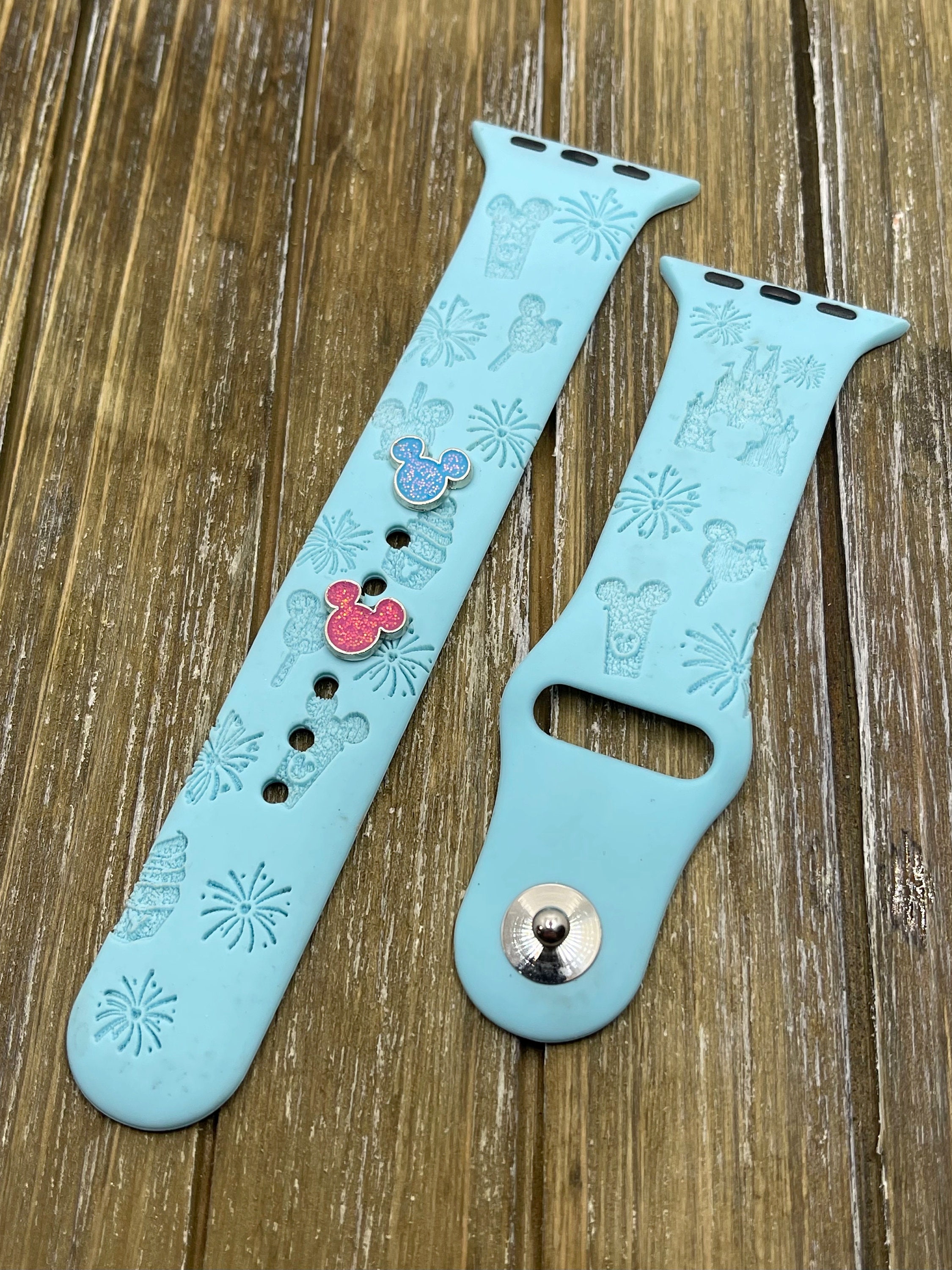 Disney Band Charm Disney apple watch band Charm Watch Disney Etsy