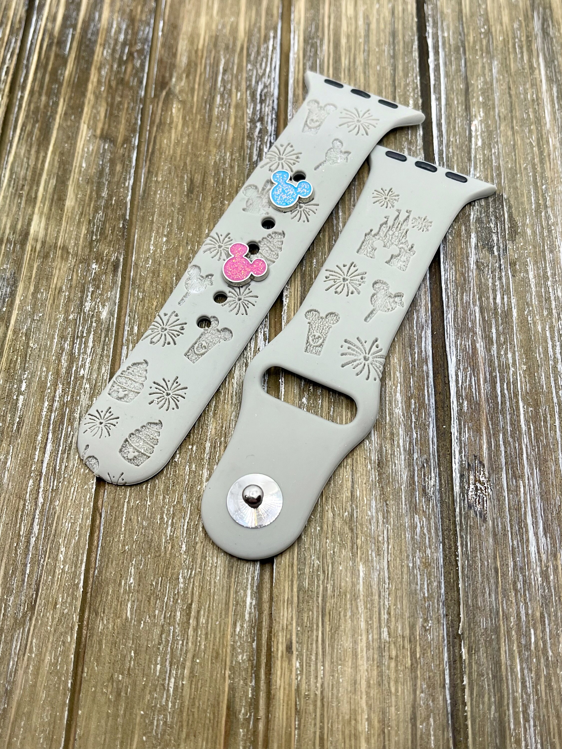 Disney Band Charm Disney apple watch band Charm Watch Disney Etsy