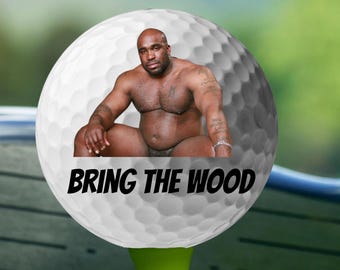 Funny golf balls | gift for him | barry woods golf ball gift | gag gifts for fathers day | golf gifts for men | fathers day golf gift