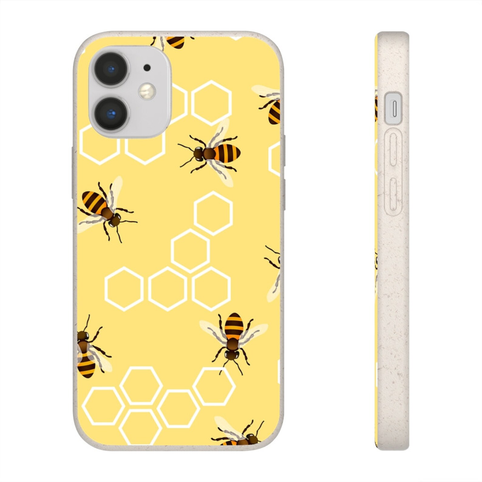 Bumble Bee Phone Case Phone Case Biodegradable Etsy