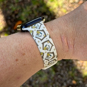 Christmas holiday watch band for apple watch samsung watch & fitbit nativity #205 silicone 20 22 38 40 41 42 44 45