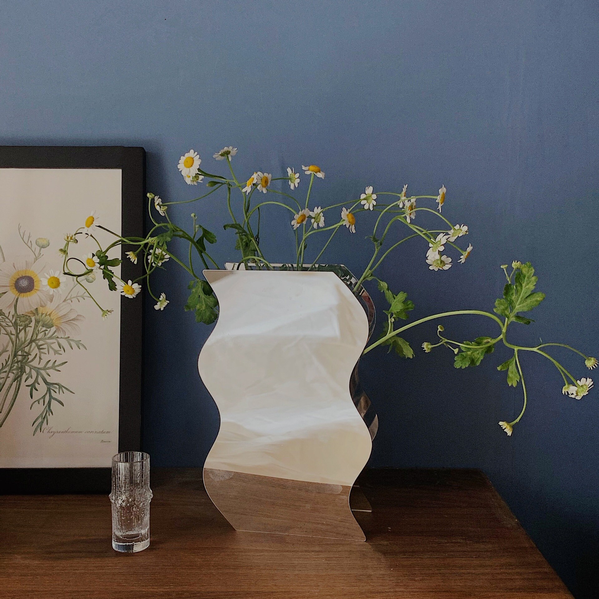 Arch Abstract Acrylic Art Vases Acrylic Vases Mirror Vase Stem Etsy