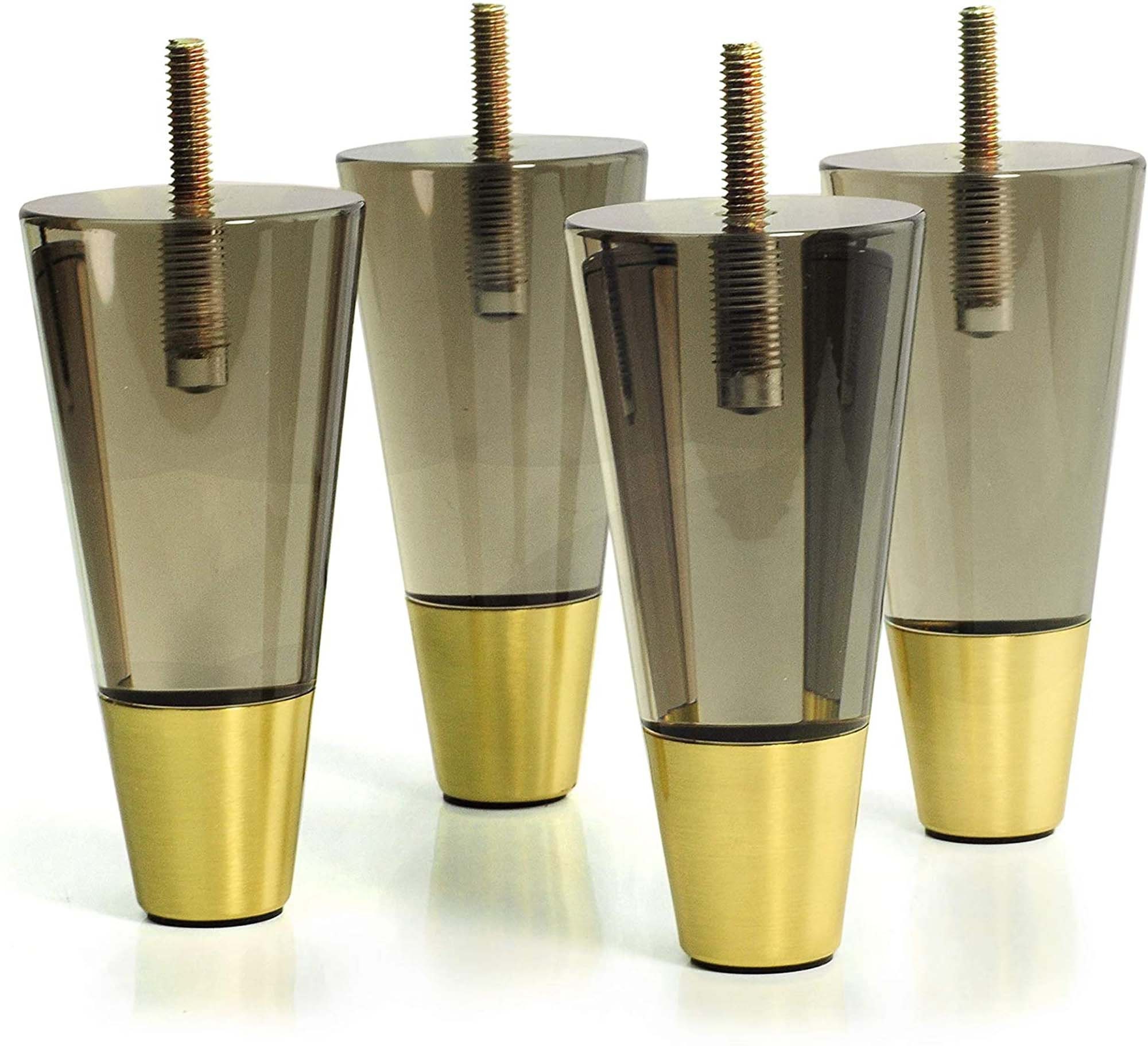 Acrylic Furniture Legs Pack of 4 Replacement Sofa Feet Etsy