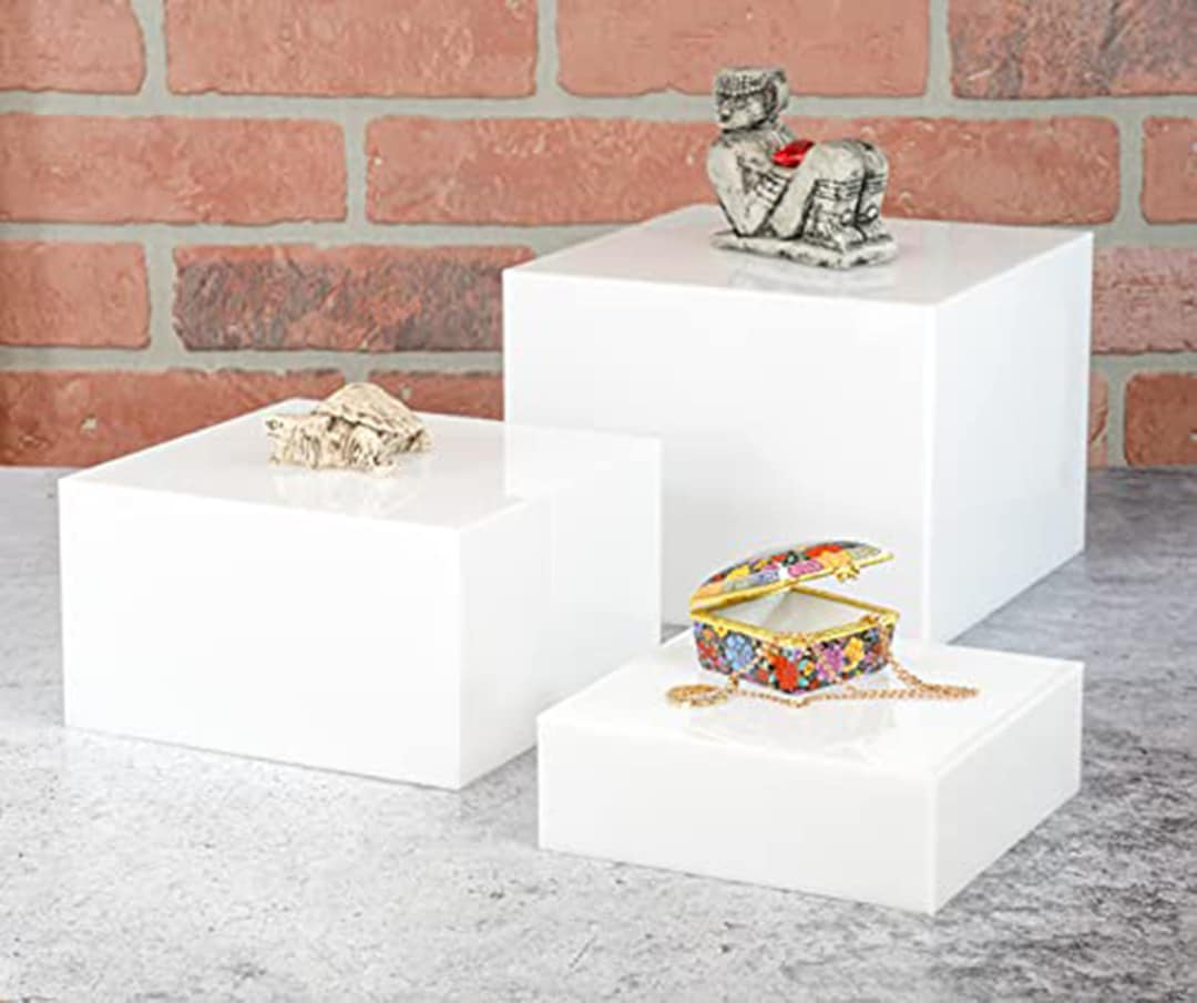 Food Risers for Buffet Table, Display Stand Shelf for Catering