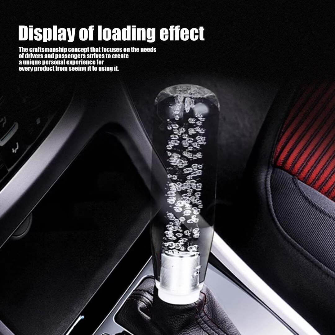 Shift Knob LED Light RGB Shift Knob Stick Crystal Transparent Etsy Canada
