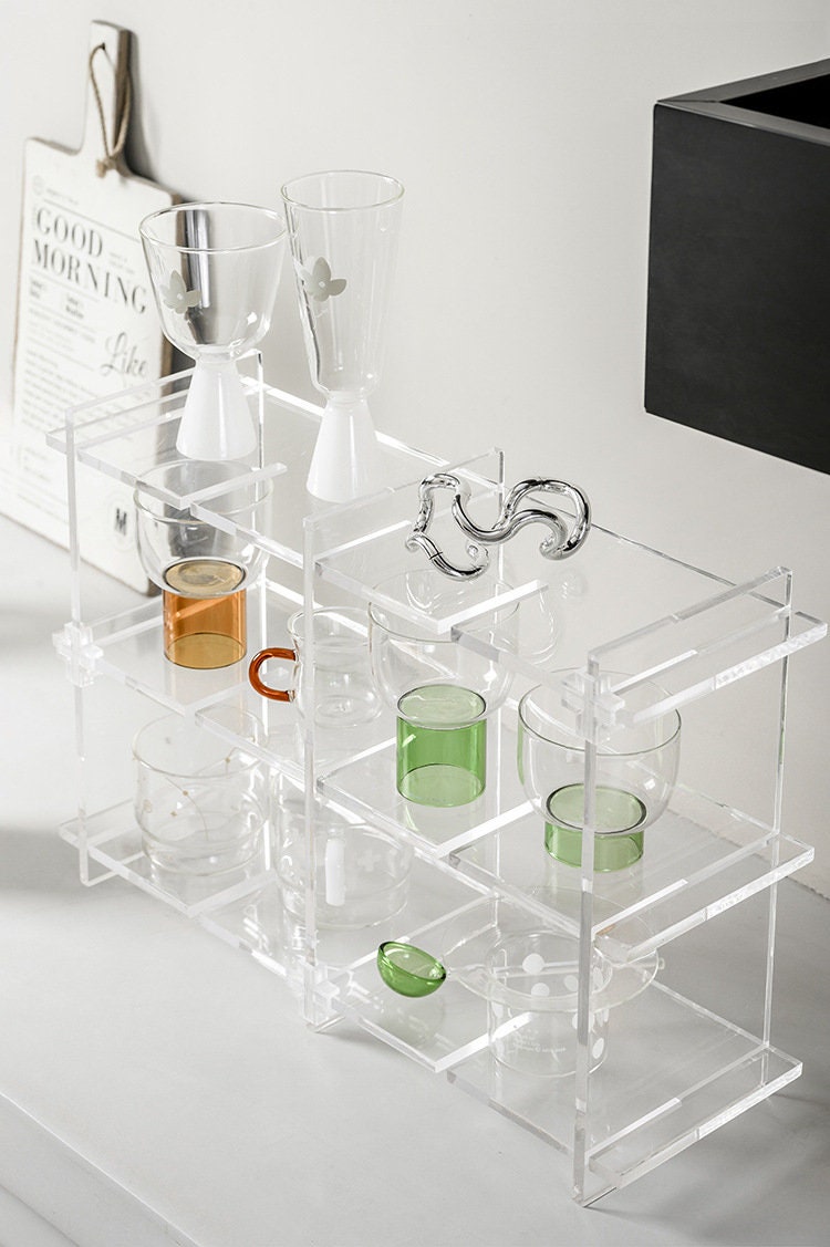Multi functional acrylic storage rack can be freely combined Etsy
