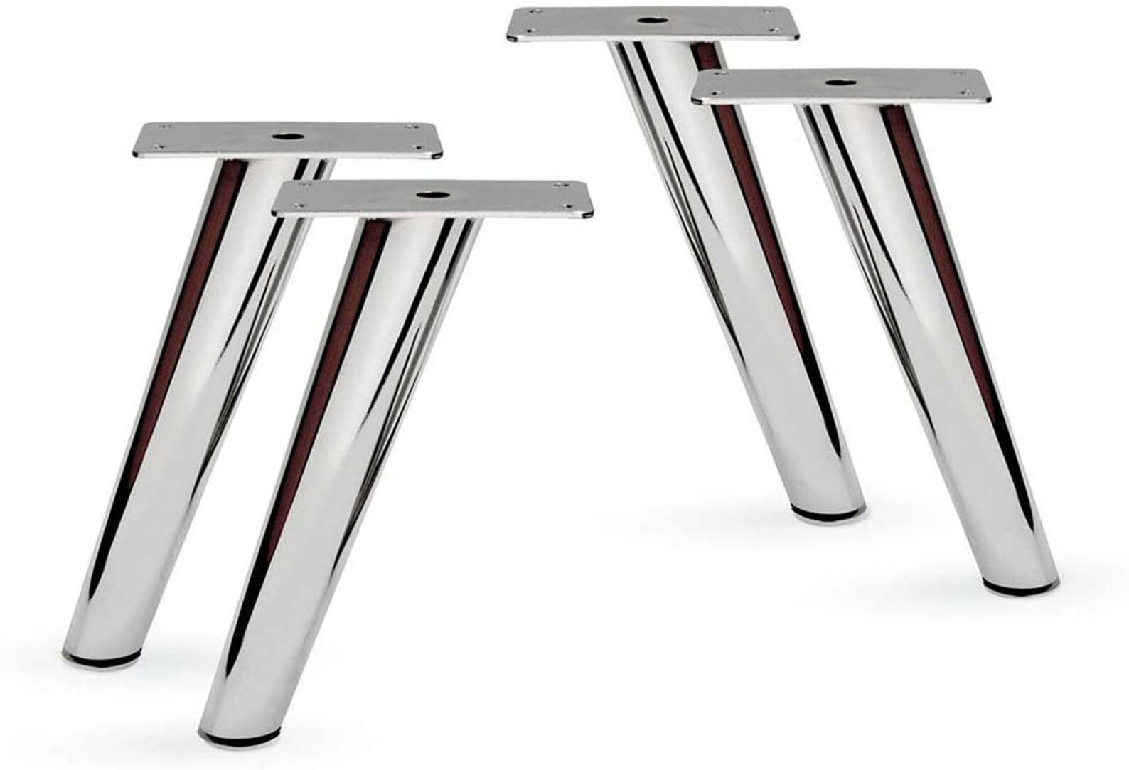 63/4h Slant Furniture Metal Legs Set of 4 New Etsy