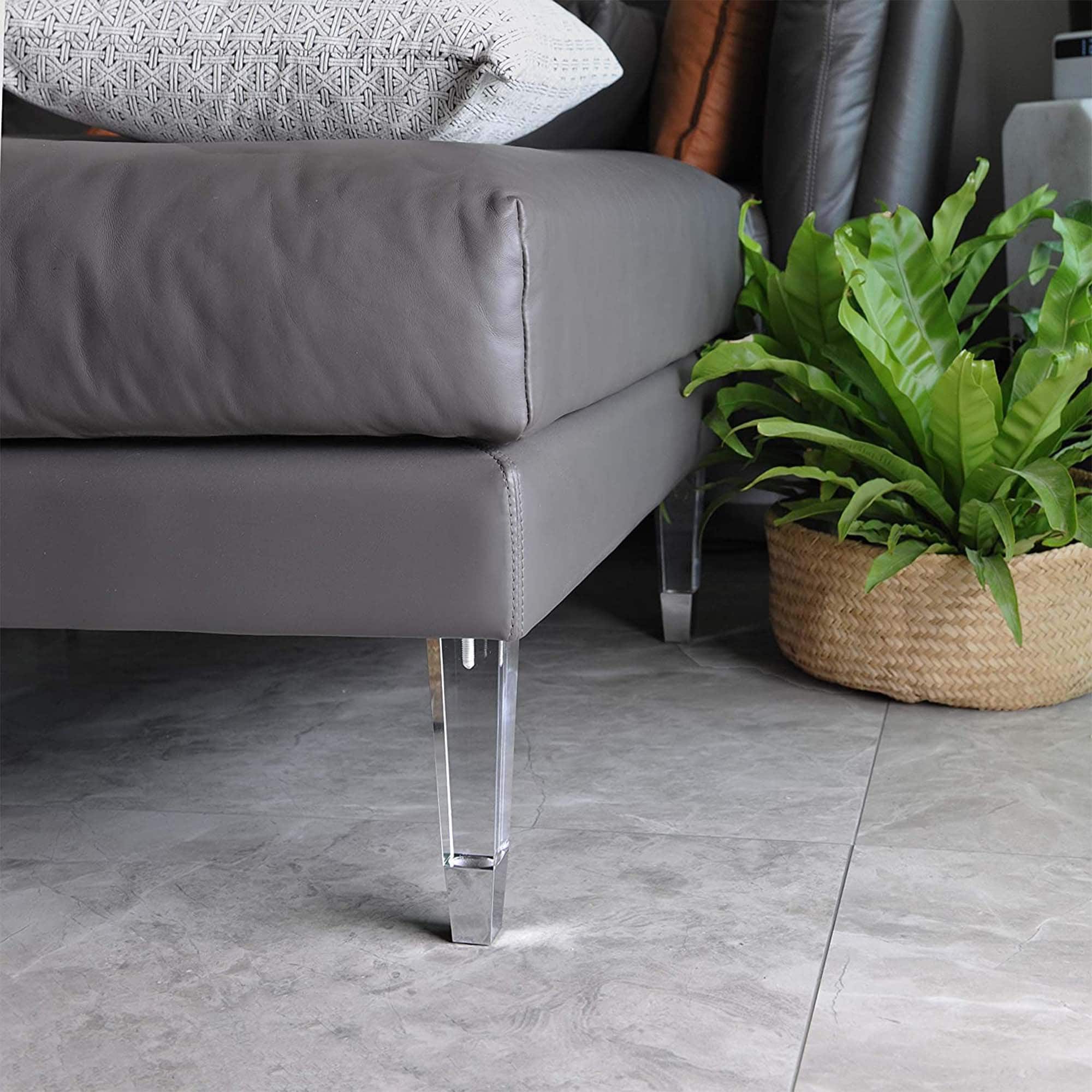 Acrylic Furniture Legs Replacement Feet Modern Home Etsy