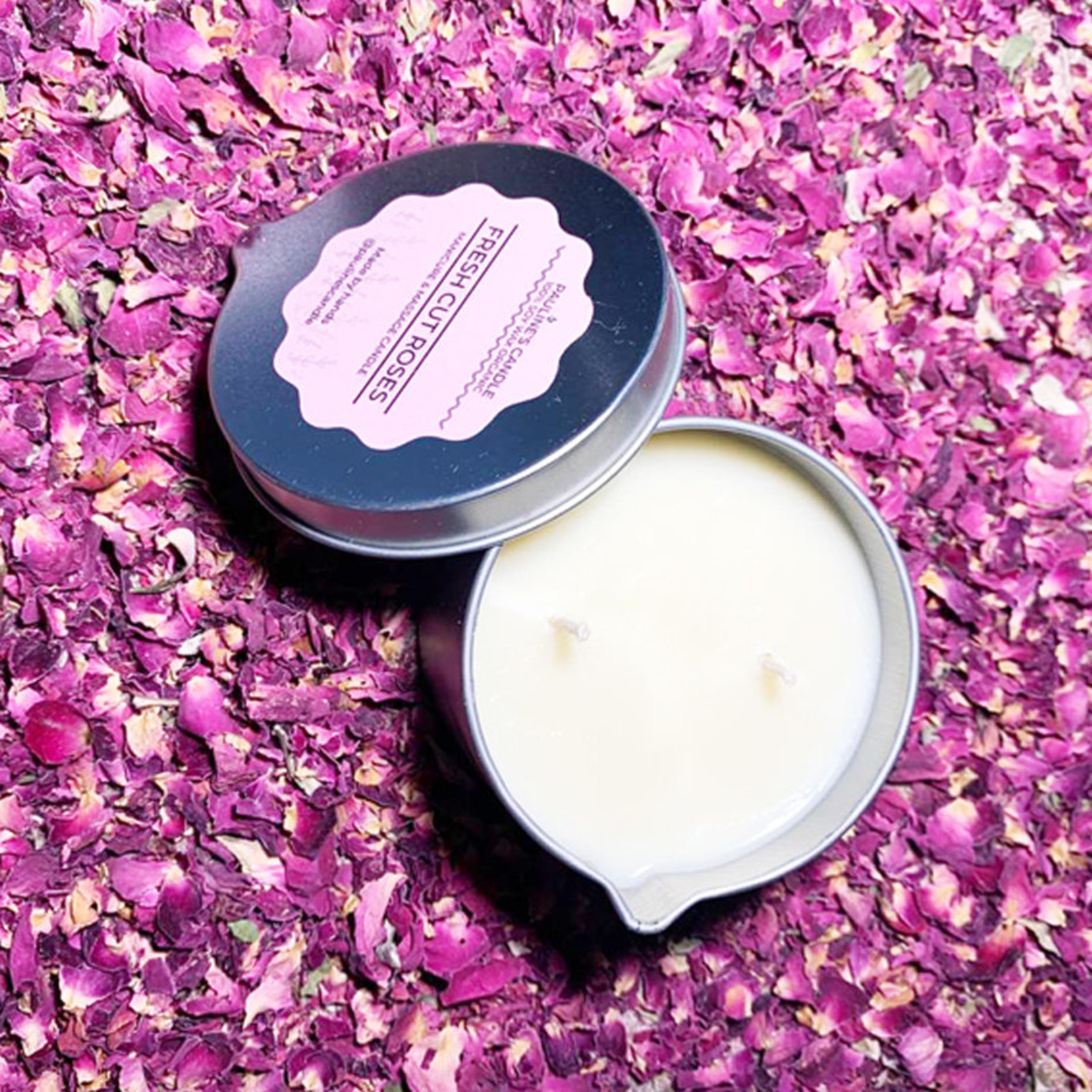 Organic soy wax massage candle. Cocoa coconut and shea Etsy