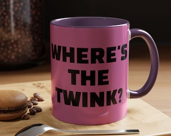 Gdzie jest Twink? Kubek (11 uncji) (wersja amerykańska)