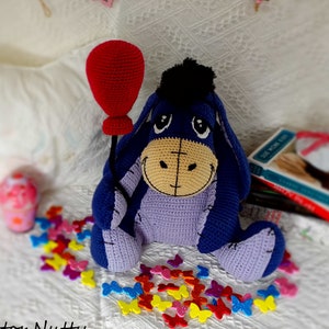 Trotro, the charming little crochet donkey, PDF file to download (in French)