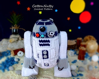 Little Robot Crochet Pattern || 12'' cuddly toy