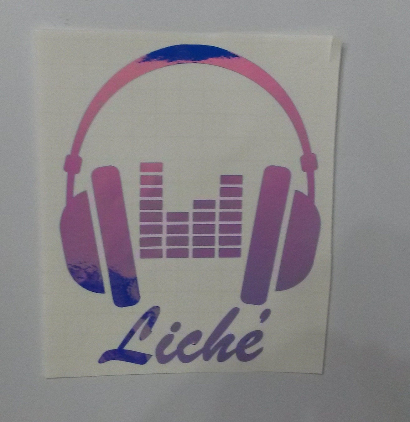 Custom Headphones Label Personalized Headphone Label Name