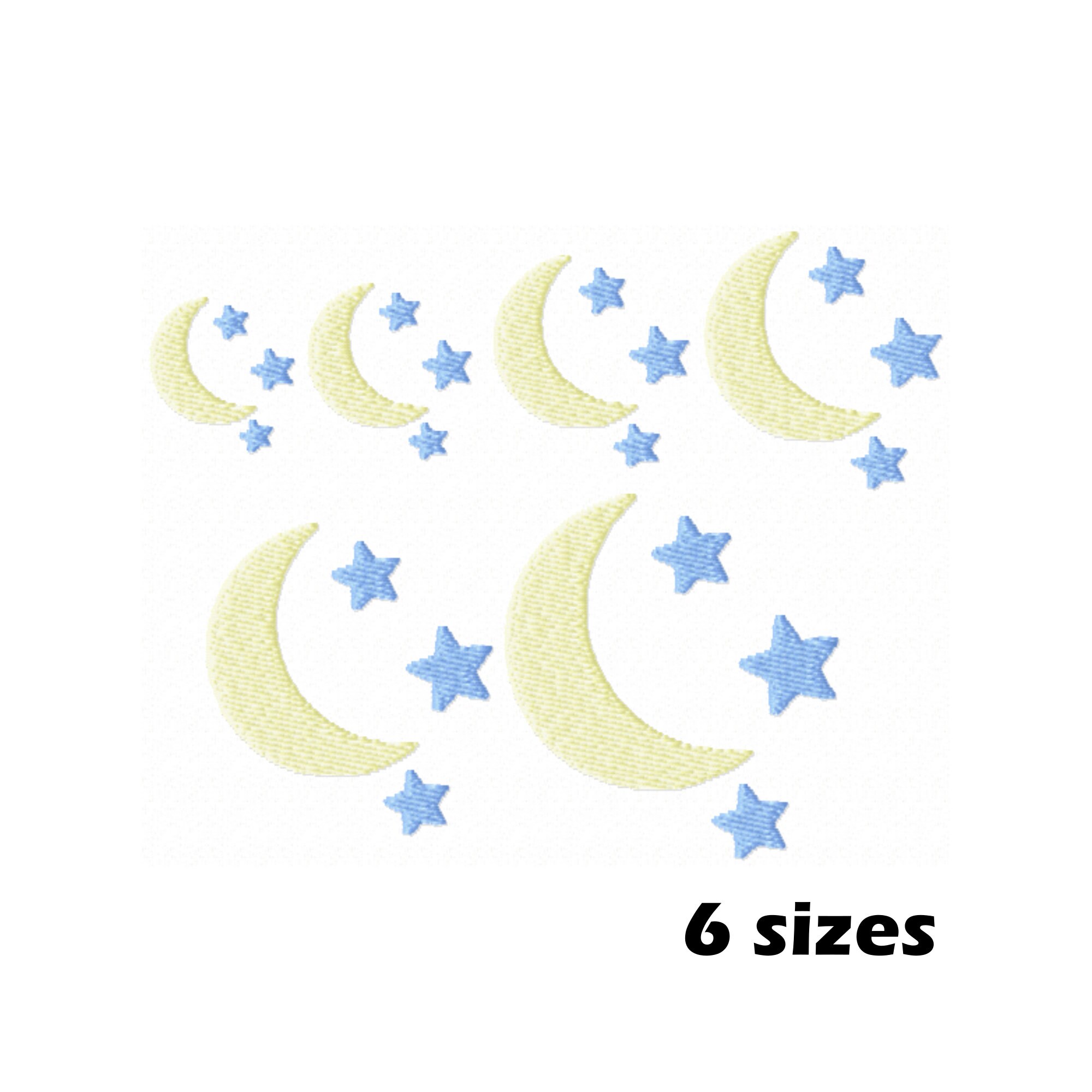 Moon Star Design - Etsy