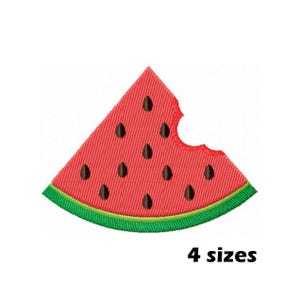 Watermelon Embroidery Designs, Instant Download - 4 Sizes