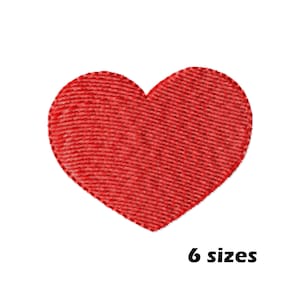 Hearts Machine Embroidery Designs, Instant Download - 6 Sizes