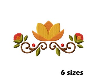 Viktoriansk rosbroderidesign, vintagedamast, botanisk quiltdesign, blombroderi, maskinbroderifil, omedelbar nedladdning