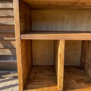 Rustic Vinyl Storage Unit / Turntable Sideboard - Etsy