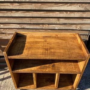 Rustic Vinyl Storage Unit / Turntable Sideboard - Etsy