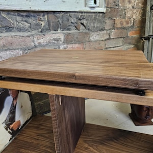 No. 27 - The Kiln - Hardwood Turntable Isolation Plinth // Oak or Walnut // Vinyl Records