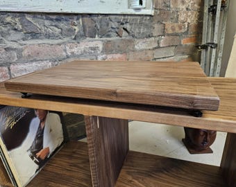 No. 27 - The Kiln - Hardwood Turntable Isolation Plinth // Oak or Walnut // Vinyl Records