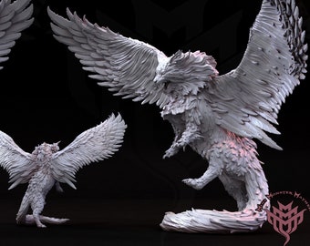 Gargantuan Wolf Lord Sabu: 3D Printed Miniature