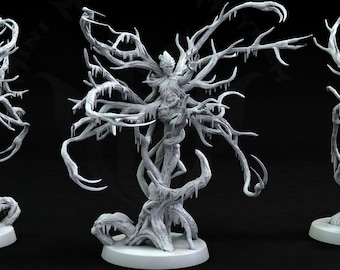 Dryad Guardian Tree Spirit Large 3D Printed Dungeons And Dragons