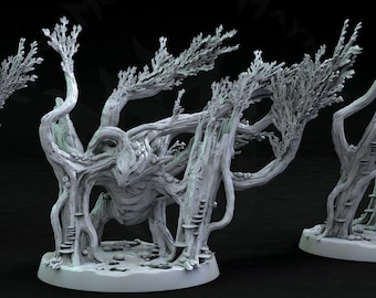 Cursed Splinter Tree Blight Corrupt Dryad Large 3D Printed Dungeons And Dragons