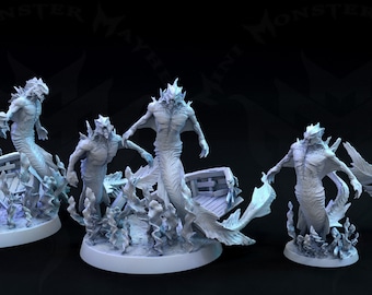 Merman Merrow Sahuagin Abyssal Serpents Dungeons and Dragons