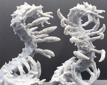 Purple Worm Centipede Remorhaz 3D Printed Dungeons and Dragons