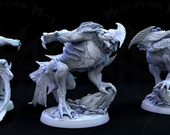 Kaiju Gargantuan Sea Monster 3D Printed Monster Dungeons and Dragons