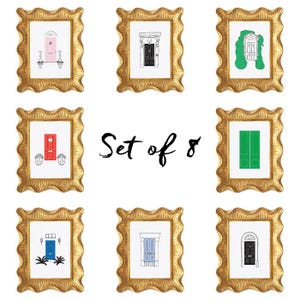 Charleston Door Print Bundle | Hand Drawn Illustrations | Charleston Graphics | Travel Souvenir Digital Collection