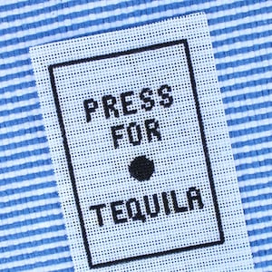 Press for Tequila Hand-painted Needlepoint Canvas 13 count