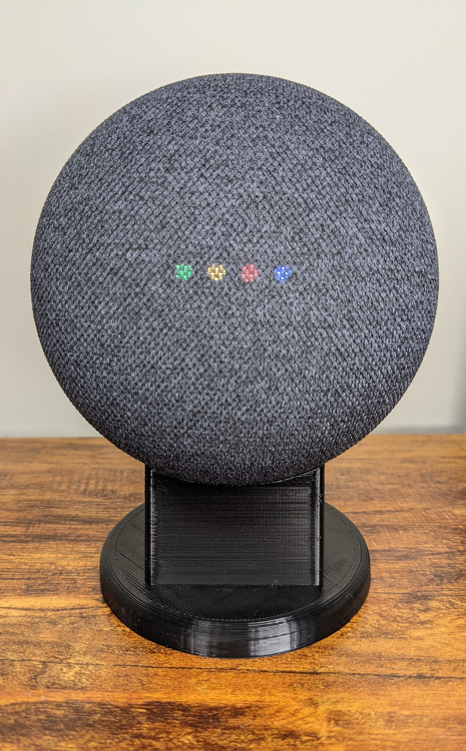 Google Home Mini Display Stand Multiple Colors Available Etsy