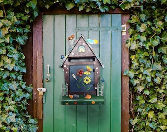 Mailbox fanciful colorful