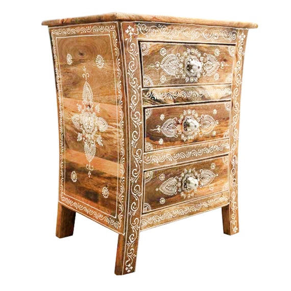 Mandala cheap bedside table