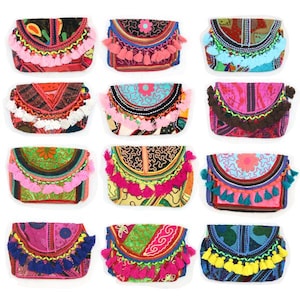 Umhängetasche Patchwork bunt