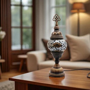 mosaic lamp table lamp bedside lamp