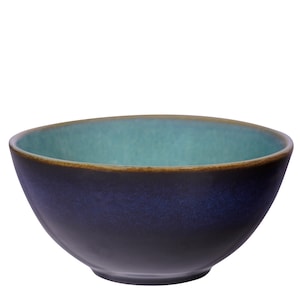 Müslischalen Set/2, ca. 600ml, Keramik, Blau Bild 4