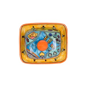 butter dish handpainted image 7