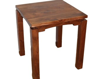 Side table living room table tea table solid wood square