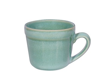 XL Kaffeetasse aus Keramik, Set/2, Hellblau, ca 400ml Fassungsvermögen