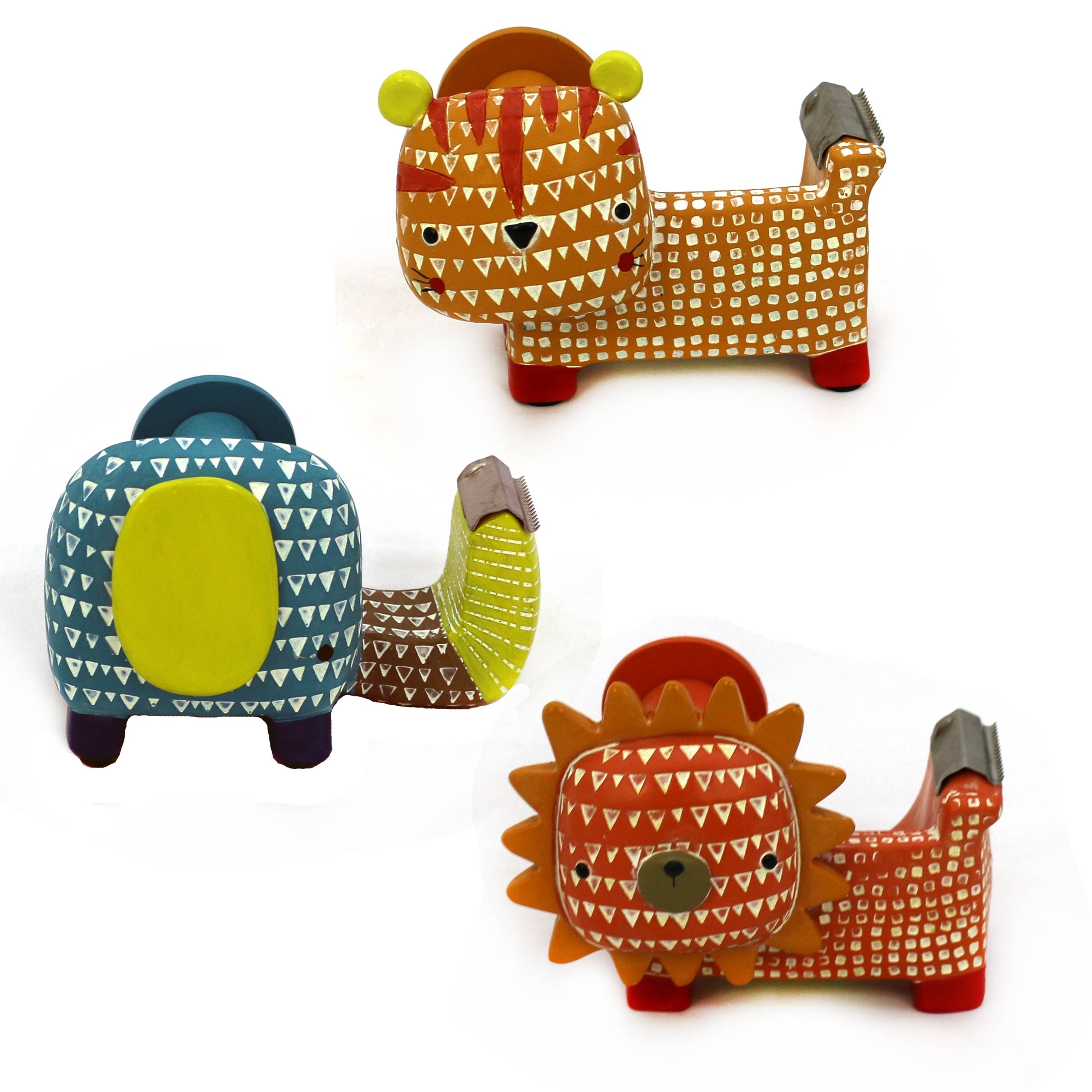 Adhesive Tape Dispenser Animal Motif for Children 