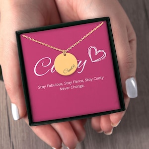 Presente para melhor amiga, colar de cona, colar engraçado e rude, ideias para presentes para melhor amiga, presentes para ela, presente de Galatines, presente de novidade de piada de palavrão