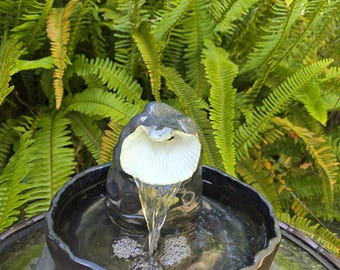 Tabletop Palladium Shell Fountain