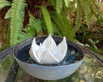 Oval Lotus Pond Fountain