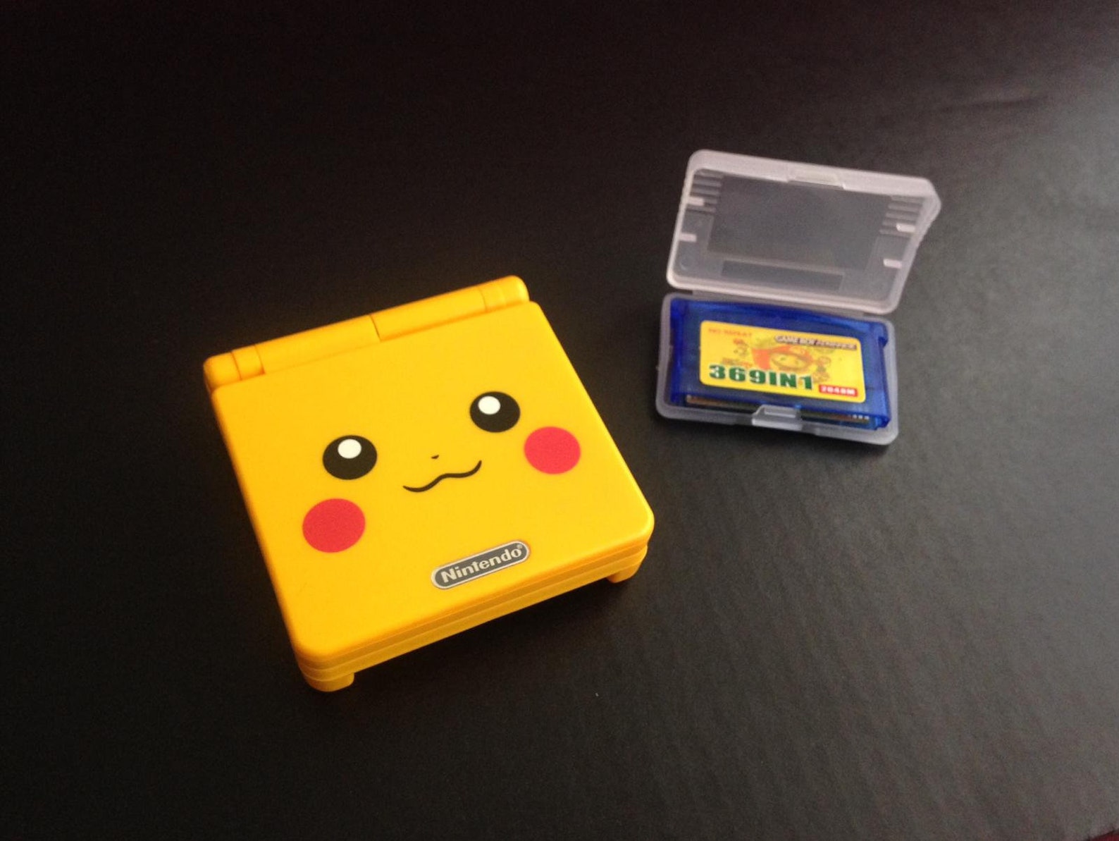 Pikachu Case Game Boy Advance SP AGS 101 et 369in1 Carte de Etsy